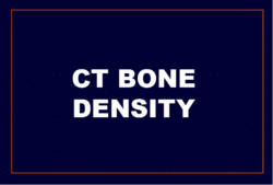 CT Bone Density